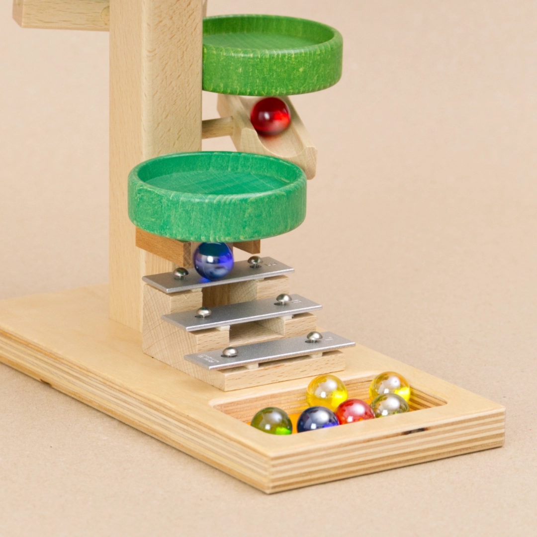 Tellerturm bunt, Beck Kugelbahn mit Klang - Image 2