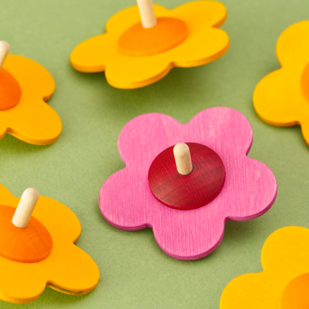 Blumenkreisel pink, Beck - Image 3