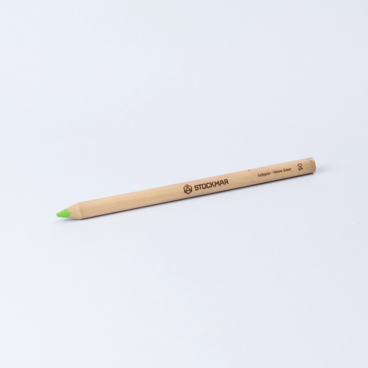 Buntstift 06 Gelbgrün dreieckig, Stockmar – Bild 2