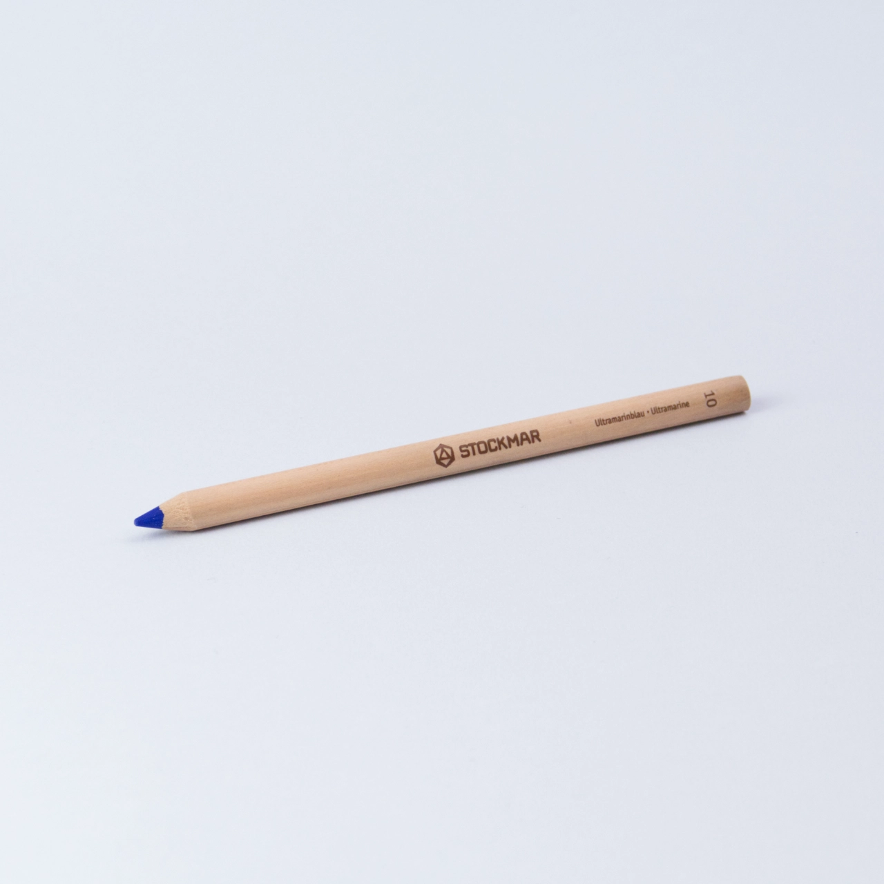 Buntstift 10 Ultramarinblau dreieckig, Stockmar – Bild 2