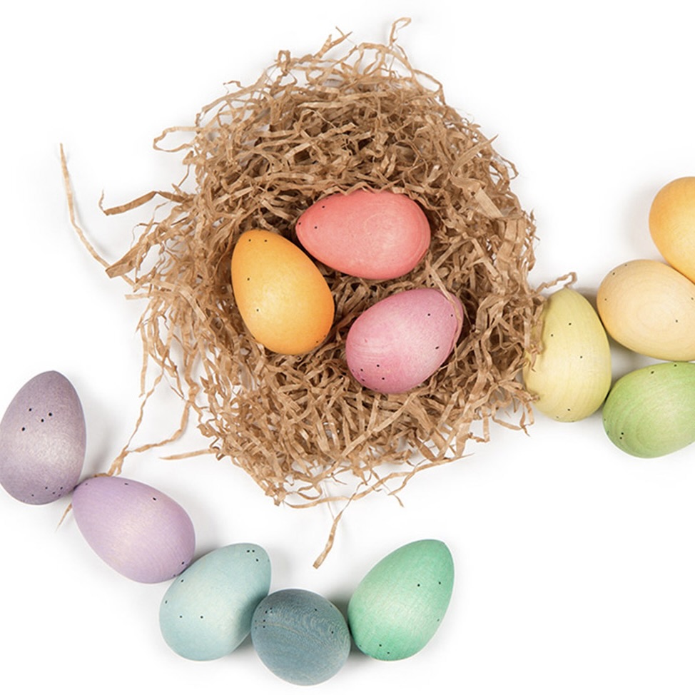 Grapat Happy Eggs, 12 Holzeier