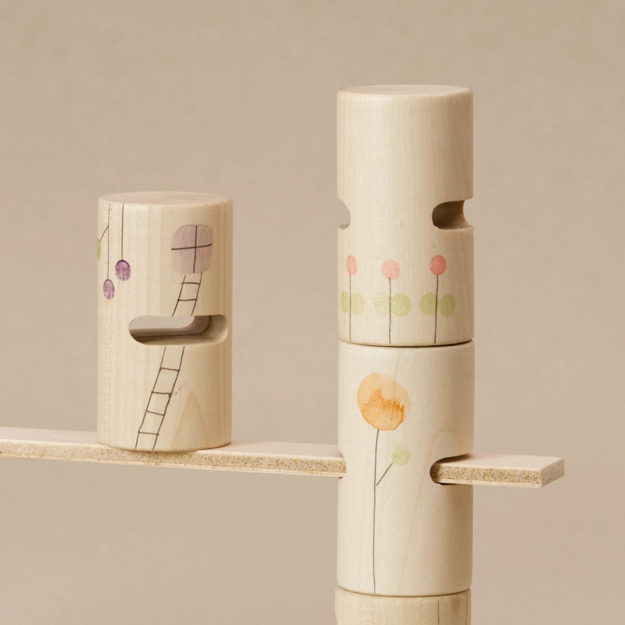 Grapat Woodland, Open-Ended-Holzspielzeug – Bild 5