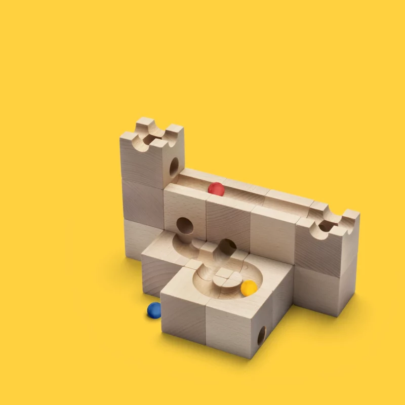 CUBORO STANDARD 16 – Kugelbahn Starter Set