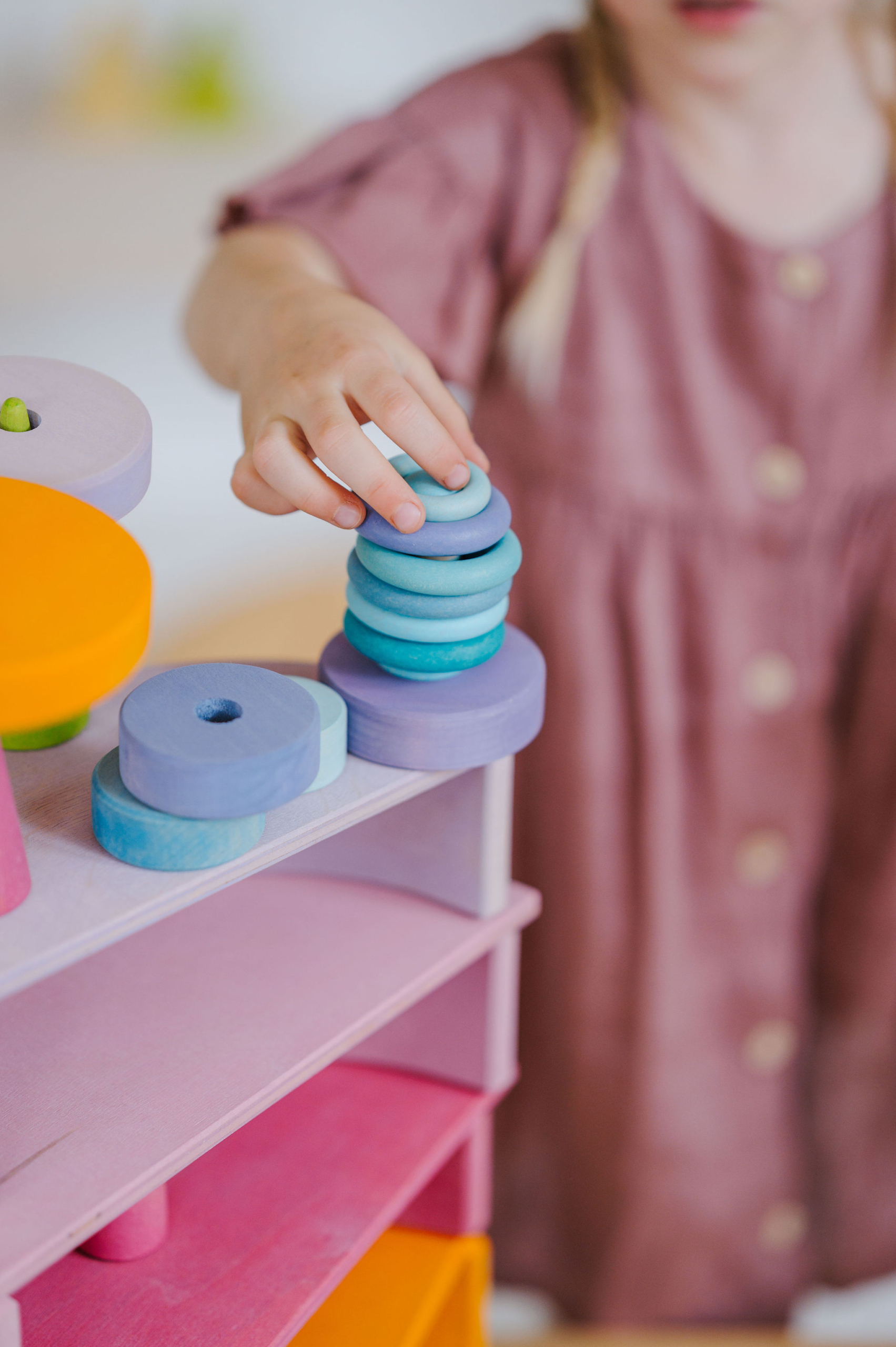 GRIMM'S Ringe, Bauringe Pastell – Bild 2