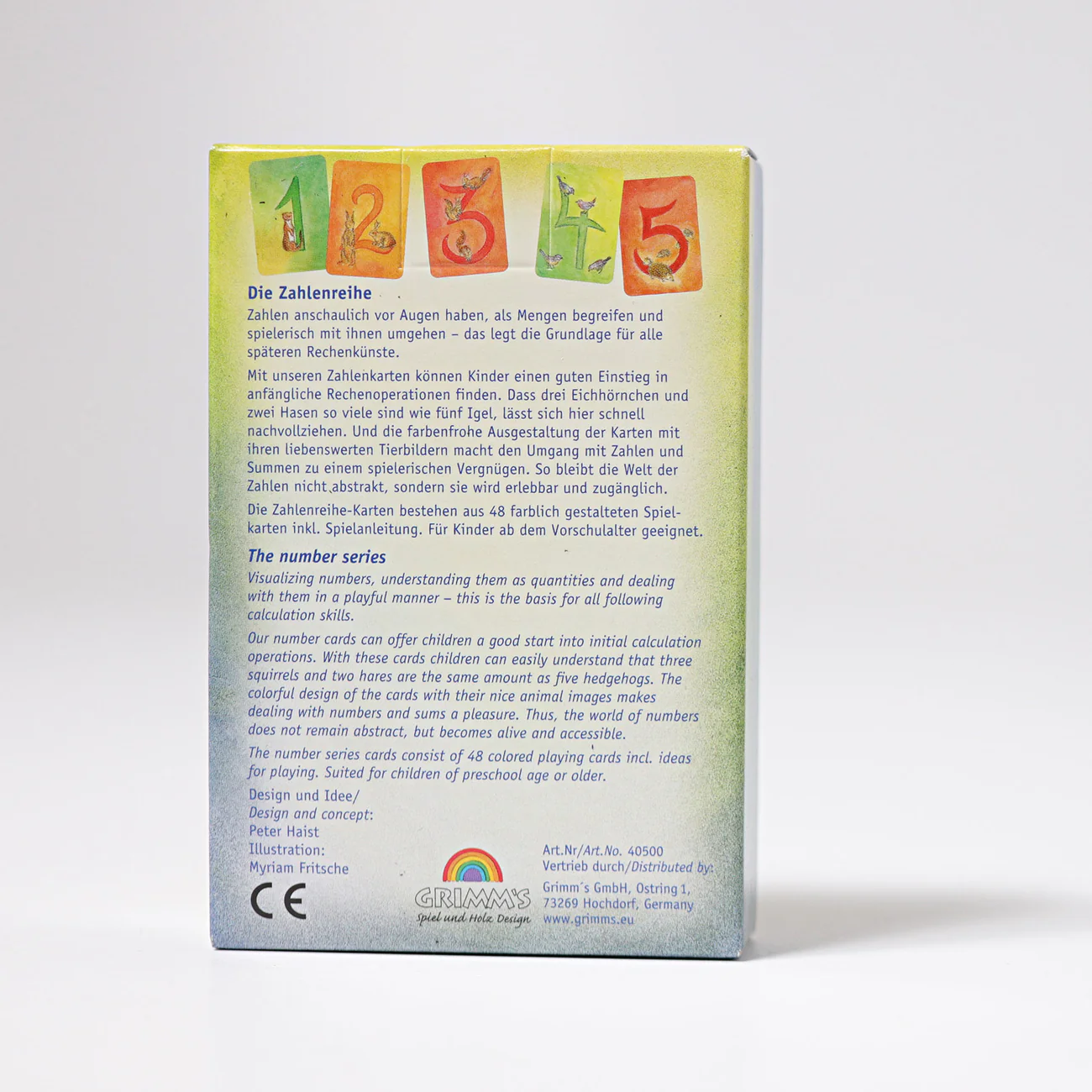 Kartenspiel Zahlenreihe, Grimm's – Bild 3