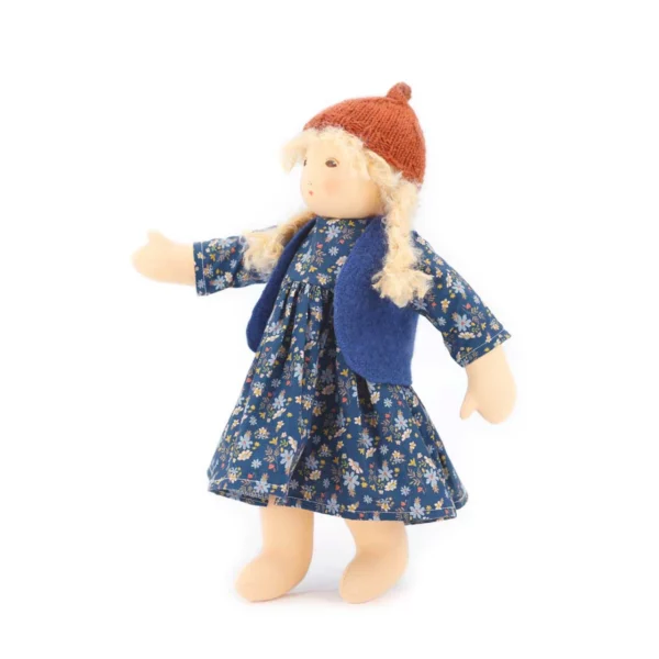 Anziehpuppe Winterkind Lotta, Nanchen Bio Puppen