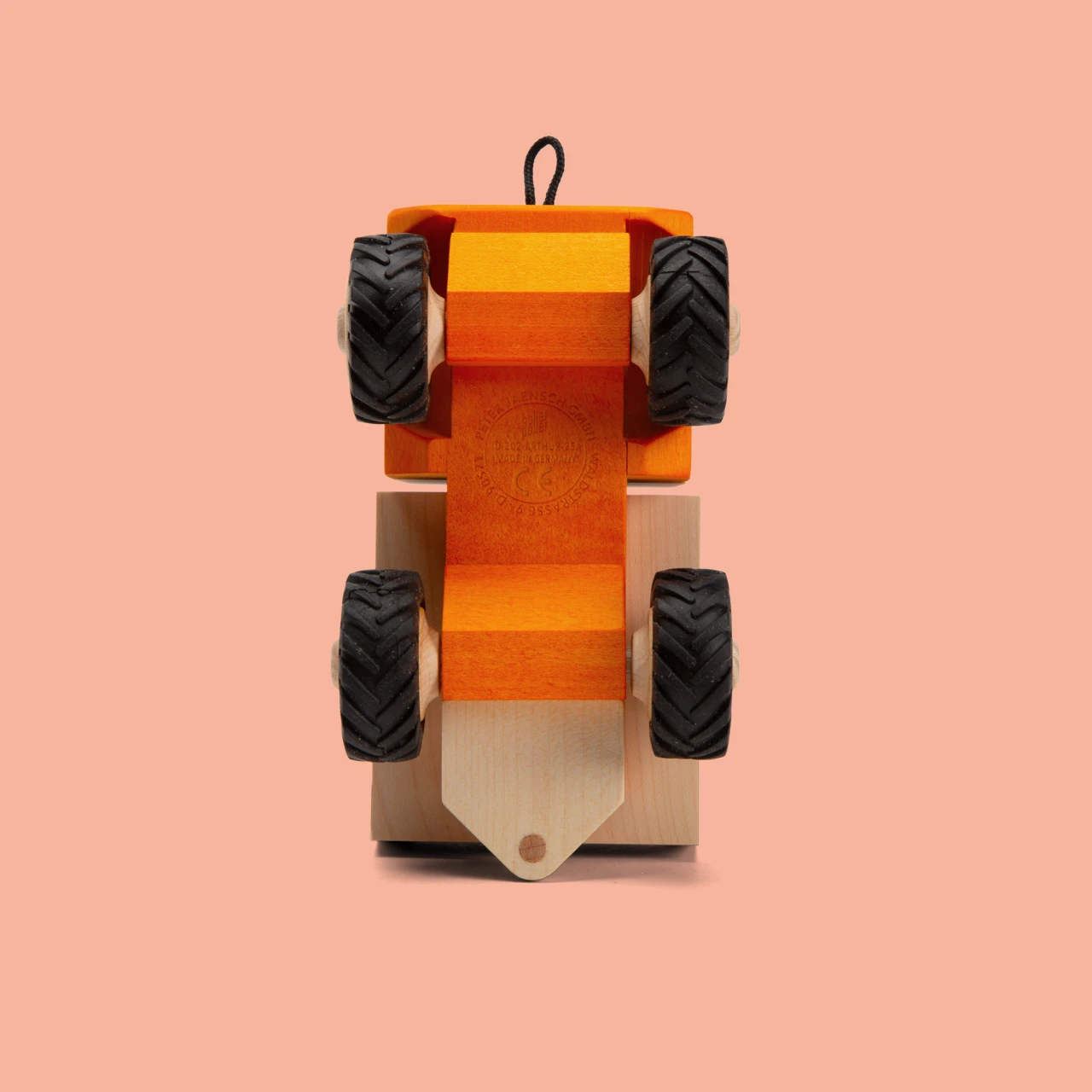 Holzspielzeug Lastwagen ARTHUR holler poller – Bild 3