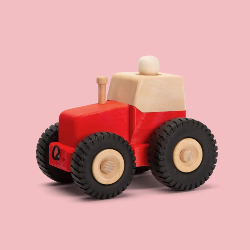 Spielzeug Traktor BERND rot, holler poller