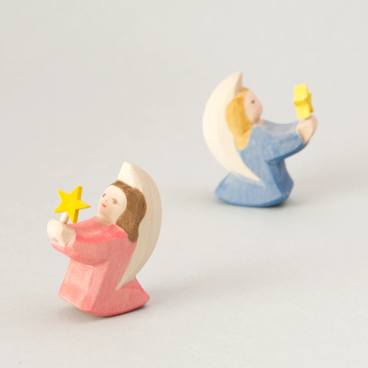 Ostheimer Engelchen mit Stern rosa – Bild 2