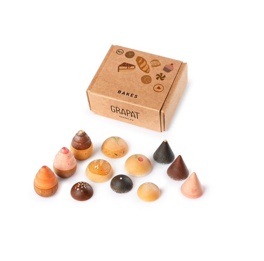 Grapat Bakes, Holzspielzeug Gebäck