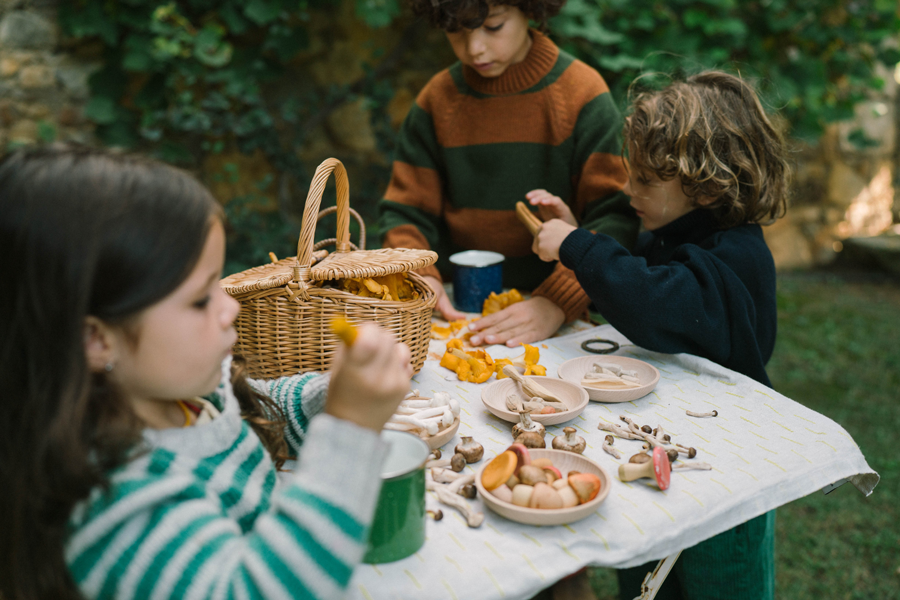 Grapat Mushroom Grove, Holzspielzeug Pilze – Bild 4