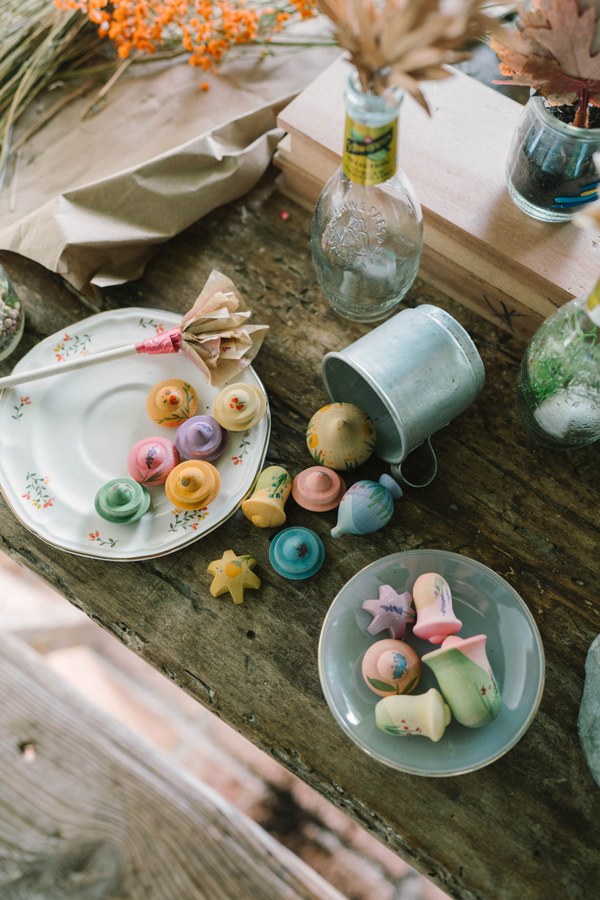 Grapat Flower Meadow, Holzspielzeug Blumen – Bild 2