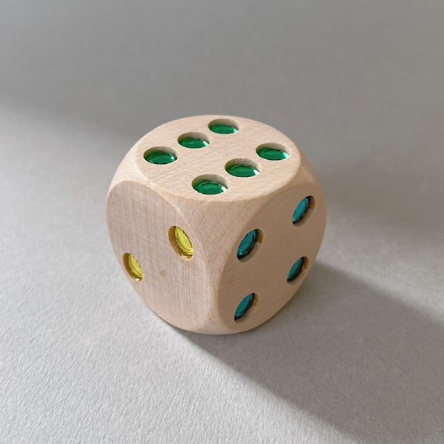 SINA Augenwürfel midi mit bunten Glitzersteinen – Bild 2