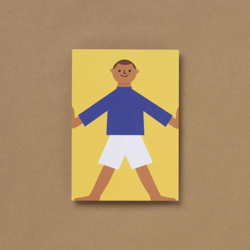 Postkarte Happy Kids IX, Illustration Susann Stefanizen