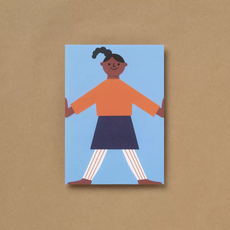 Postkarte Happy Kids XIV, Illustration Susann Stefanizen