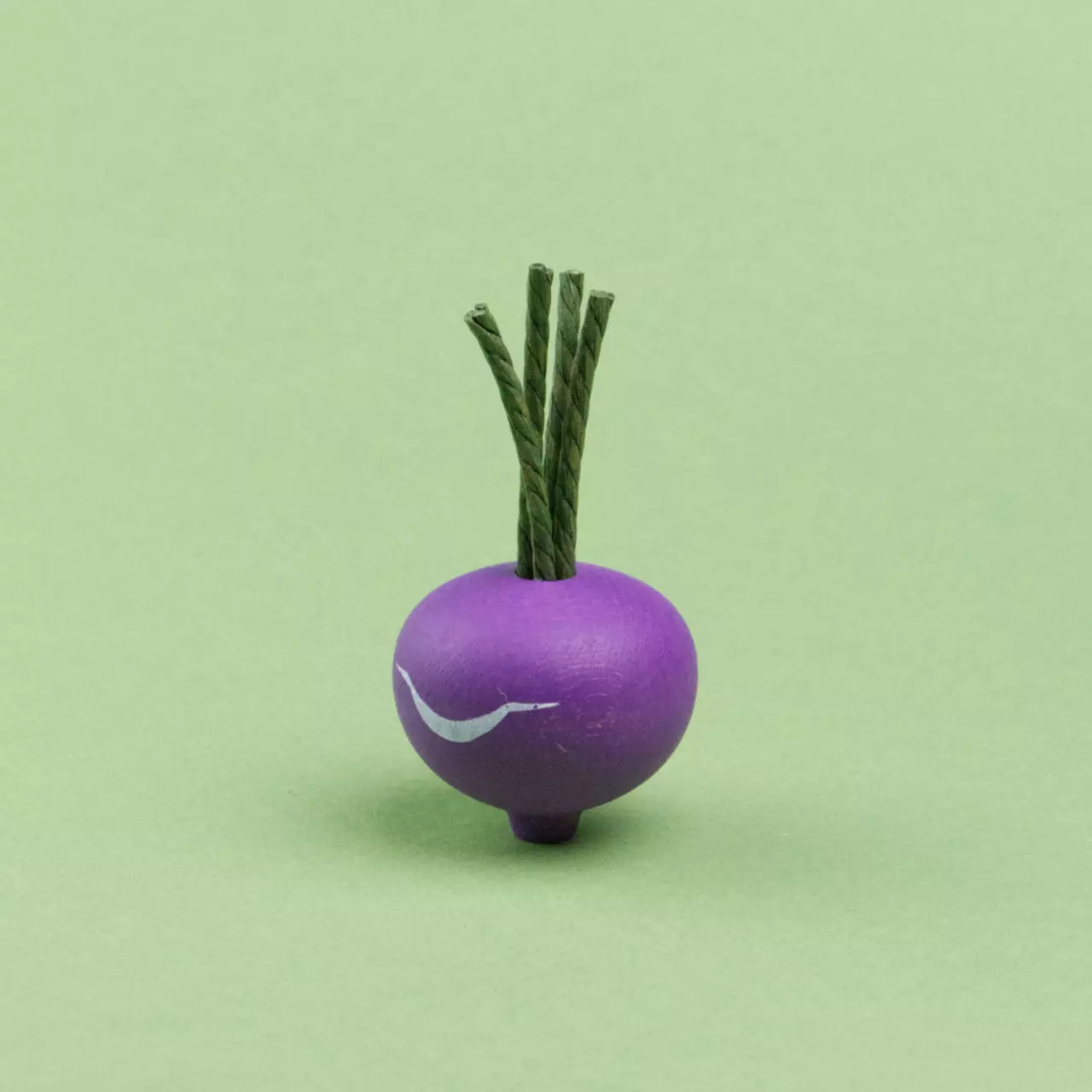 Kohlrabi Spielgemüse, blau