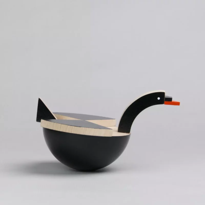 Schwan BULA von KUTULU, schwarz