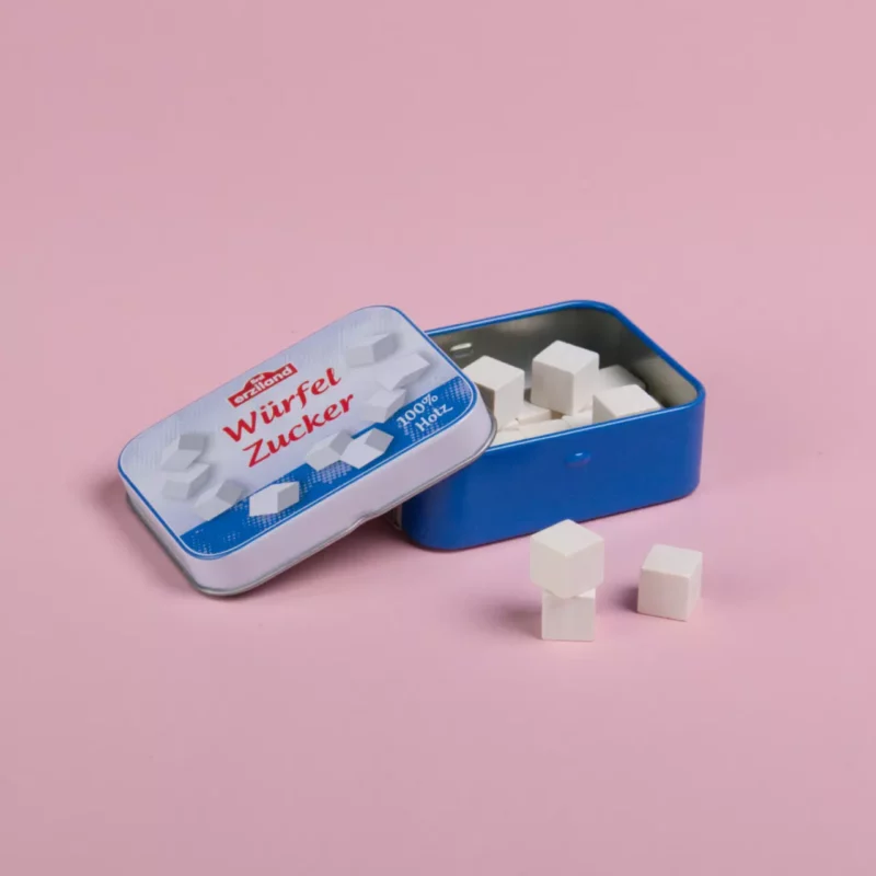 Würfelzucker in der Dose, Erzi